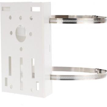 Soporte de Montaje de Metal para Poste/Columna con Lazo 20CM PTZ Esquina para Cámara de Seguridad CCTV