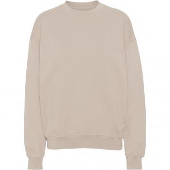 Colorful Standard Organic Oversized Crewneck Sweatshirt in Ivory White