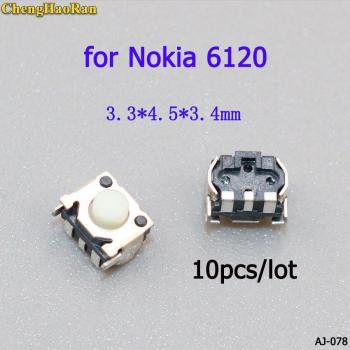 Parche Sonriente ChengHaoRan para Cámara Digital Nokia 6120 con Interruptor Táctil de Luz Blanca y Alta Temperatura - Set de 10