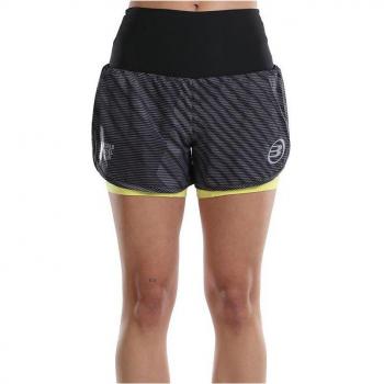 Shorts Deportivos Mujer Bullpadel Lonja - Pantalón Corto de Pádel para Mujer, Diseño Contemporáneo y Comodidad