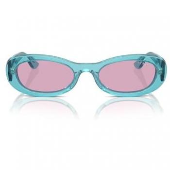 Gafas de Sol para Mujer Vogue VO5582S 316676 Acetato Turquesa Viola Redondas 53mm