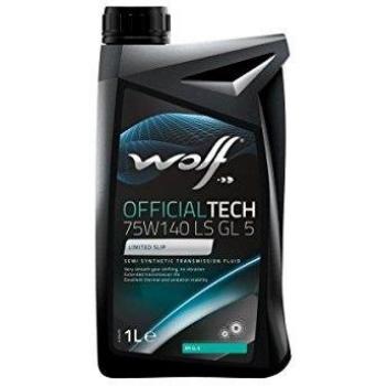Aceite de Transmisión Wolf 8304200 - GL 5 LS SAE 75W-140, Bidón de 1 Litro