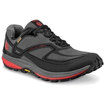 TOPO ATHLETIC Hydroventure 2 para Hombre, Color: carbón/Rojo, tamaño: 12