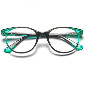 Etnia Barcelona Clara BKGR Armazones para Mujer Verdes 51 Lentes Recetadas