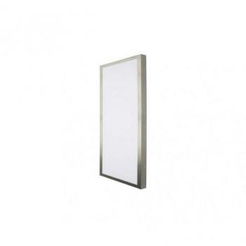 Plafón LED FABRILAMP 36W 6500K 3,5x30x60 cm Plano Níquel 3060lm