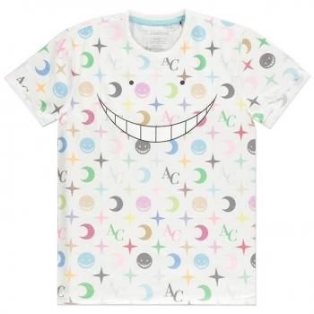 Camiseta Koro Sensei Assassination Classroom, talla L, 100% algodón, diseño gráfico de Koro Sensei, estilo unisex, manga corta, cuello redondo