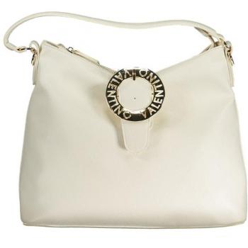 Valentino by Mario Valentino White Polyethylene Handbag, Female, One Size, White Shoulder Bag with Adjustable Strap
