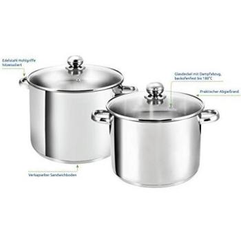 Kopf 122463 Olla de Gran Capacidad Gigant, Ø 28 cm, Altura 21 cm, 12,5 litros, Acero Inoxidable
