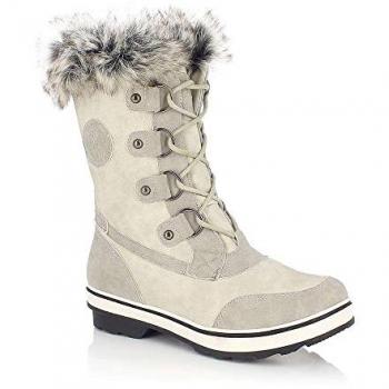 Kimberfeel Aponi Women's Snow Boots - Ivory Gray EU 37