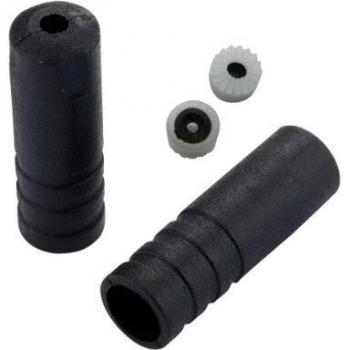 Jagwire 4mm Sealed Cable End Caps - Black (100 Pack)
