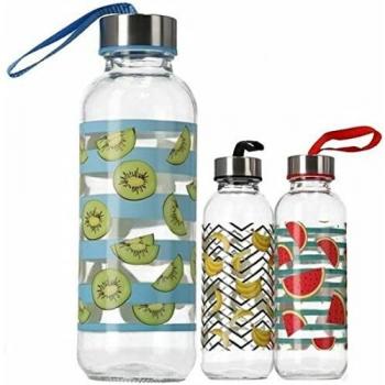 Gerimport 122478 Botella Cristal Andy 400 Ml, Multicolor