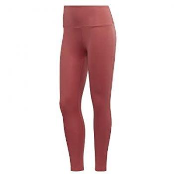 Adidas Mallas Yoga Essentials Corte Alto Rojo Mujer