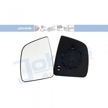 Cristal de Espejo Retrovisor Exterior JOHNS 30 52 37-80 para OPEL y FIAT