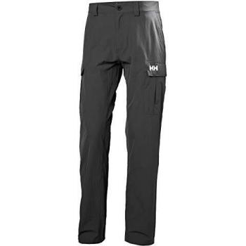 Helly Hansen HH Secado Rápido Softshell Pantalones De Carga, Hombre, Ébano, 30