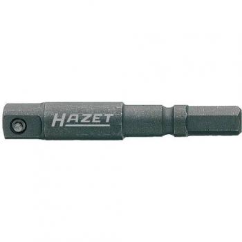 Adaptador de Impacto Hazet 8508S-1, Hexagonal Macizo ISO 1173-A 5.5, Cuadrado Macizo 1/4 (6.3 mm), Longitud Total: 50