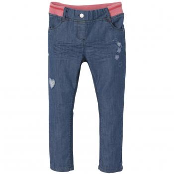 Vertbaudet Vaquero - para niña azul Denim stone foncé