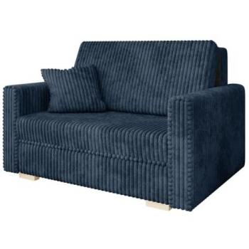 Sofá-cama Columbus 206 con caja de ropa de cama, dimensiones 133 x 85 x 98 cm