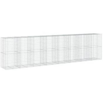 Cesta de gaviones con cubierta hierro galvanizado 800x100x200cm