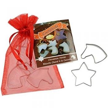Blue Bug Gifts-Molde para galletas caballo de la Canela,-Juego de 3