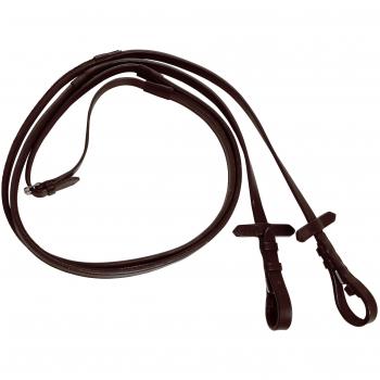Ultrasport RTS Zügel Rubber, schwarz, Warmblut/FS, 3TE315-200-FS