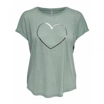 Only CAMISETA TIRANTES ELVA OATMEAL - S