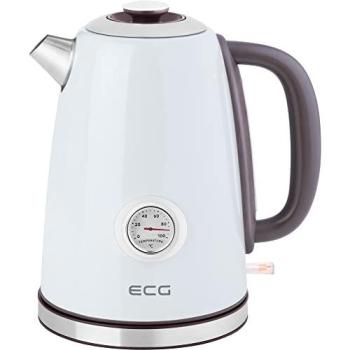 Hervidor Eléctrico ECG RK 1700 Magnifica Intenso, 1.7L, Acero Inoxidable, Apagado Automático