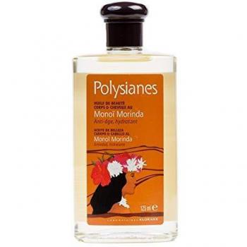 KLORANE Polysianes Monoi Morinda Cuerpo y Cabello 125 ml, Negro