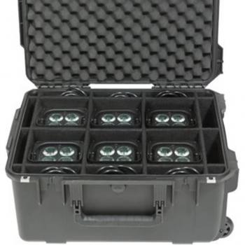 SKB iSeries 3I-201510PAR Case with Wheels for Chauvet Freedom Par, Holds 6 Light