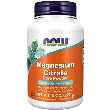 Magnesium Citrate Pure Powder 227g - 100% Natural Magnesium Supplement
