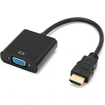 L-Link LL-1888 - Adaptador de Displayport Macho a VGA Hembra, Color Negro