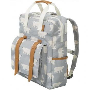MOCHILA GRANDE CON DISEÑO DE OSO POLAR - Trastinhos