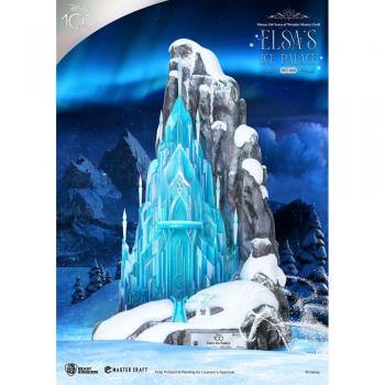 Réplica Maestra del Palacio de Elsa de Disney: Celebrando 100 Años de Maravillas - 46 cm