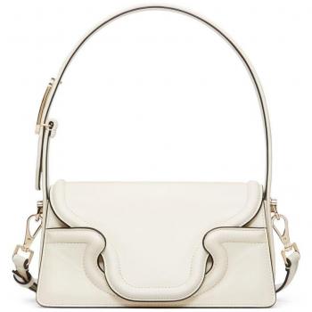 Valentino Garavani Women's Le Grand Deuxième Leather Shoulder Bag in White, One Size