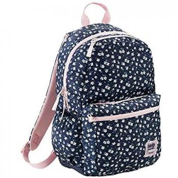 Miquelrius - Mochila Grande Jazmin - Dos Compartimentos, Repelente al Agua, Espalda Ergonómica, Base Reforzada, Color Azul