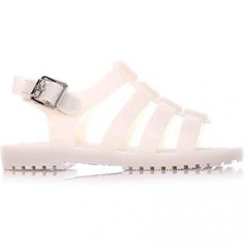 MINI MELISSA - Sandalia beige en plástico Melflex, goma perfumada, niña, niñas-27