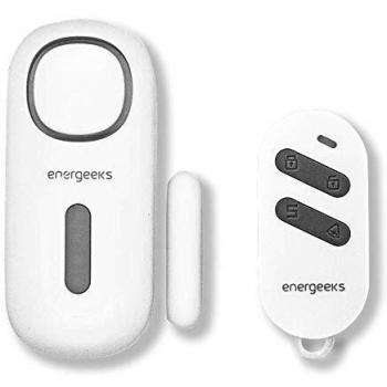 Mini Alarma de Apertura para Puertas y Ventanas con Mando a Distancia Energeeks