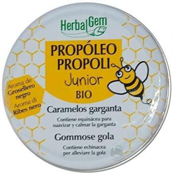 HERBALGEM Caramelos PROPOLEO 45uni, Neutro, Estándar