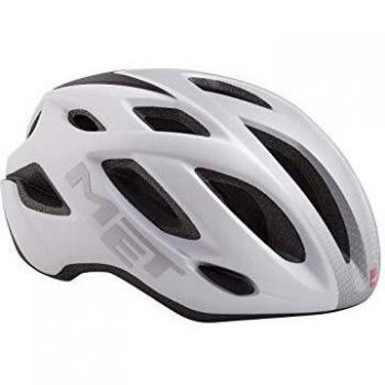 MET M3HM108XLBI2 - Casco, XL, Blanco - Negro - Rojo, Unisex