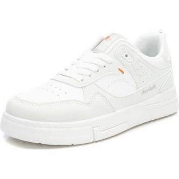Zapatillas de Lona para Mujer Refresh con Cordones y Suela Blanca Talla 41
