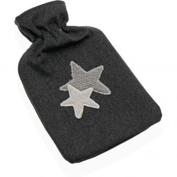 Bolsa de Agua Caliente Doble Estrella Versa | Medidas 20 X 33 X 1 Cm | Material Poliéster