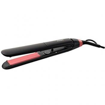 Philips Essential BHS376/00 Utensilio de peinado Cepillo alisador Caliente Negro, Rosa 1,8 m - Moldeador de pelo