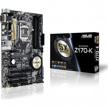 ASUS Z170-K - Placa base (DDR4, Intel, ATX, SATA 600, USB 3.0)