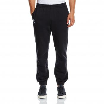 Kappa Casarano - Pantalones de deporte para hombre, color negro, talla S