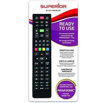 Mando a distancia superior reemplazo para TV Panasonic, listo para usar