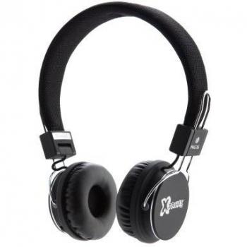NGS Xtreme Artica - Auriculares de diadema cerrados para móvil y tablet con Bluetooth, color negro