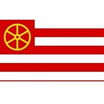 Doorn, Netherlands | Former municipality Doorn in the Netherlands | Voormalige gemeente Doorn Bandera 20x30cm para Diplomat-Flags Banderas de Coche