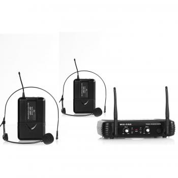 Malone UHF-250 Duo2 juego de micrófonos inalámbricos