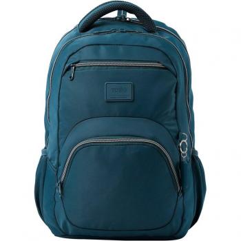 Mochila juvenil eco-friendly azul Legion Blue - Tracer 4