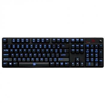 Teclado Mecánico Thermaltake Poseidon Z Iluminado con Switches Kailh Brown y Retroiluminación Azul