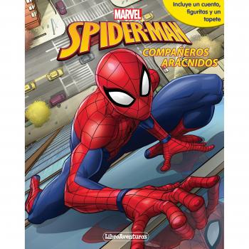 Spider-Man. Libroaventuras. Compañeros arácnidos: Incluye un cuento, figuritas y un tapete